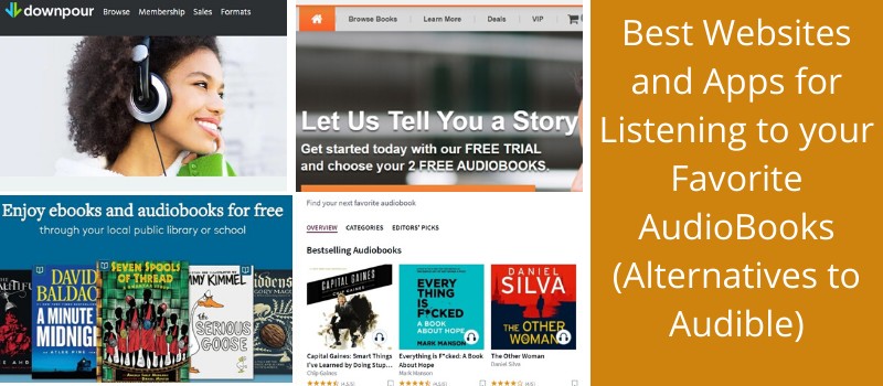 alternatives to audible